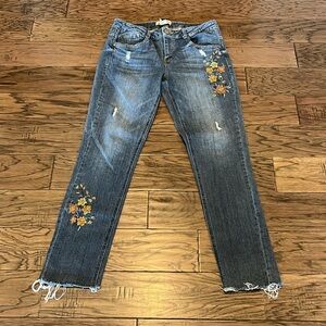 Democracy Flex-ellent Straight Leg High Rise Size 8